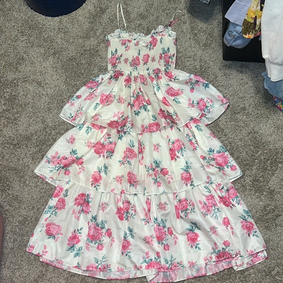 NWT LoveShackFancy Elise Smocked Tiered Dress Size XXS - Picture 8 of 12